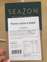 Penne cacio e pepe
