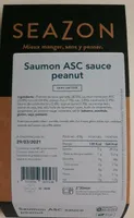 Saumon ASC sauce peanut