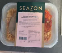 Saucisse Label Rouge & cauliflower rice aux poivrons