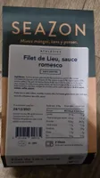 Filet de lieu sauce romesco