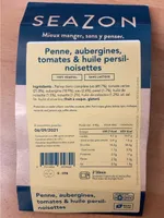 Penne aubergines