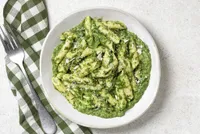Penne IGP à la crème d'épinards & grana padano