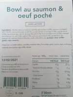 Bowl au saumon & oeuf poché