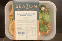 Salade riso, butternut & haricots rouges
