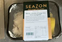 Merlu, risotto d’orge bio à la courgette