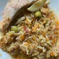 Saumon & compotée de chou