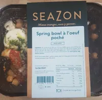 Spring Bowl à l'oeuf poché