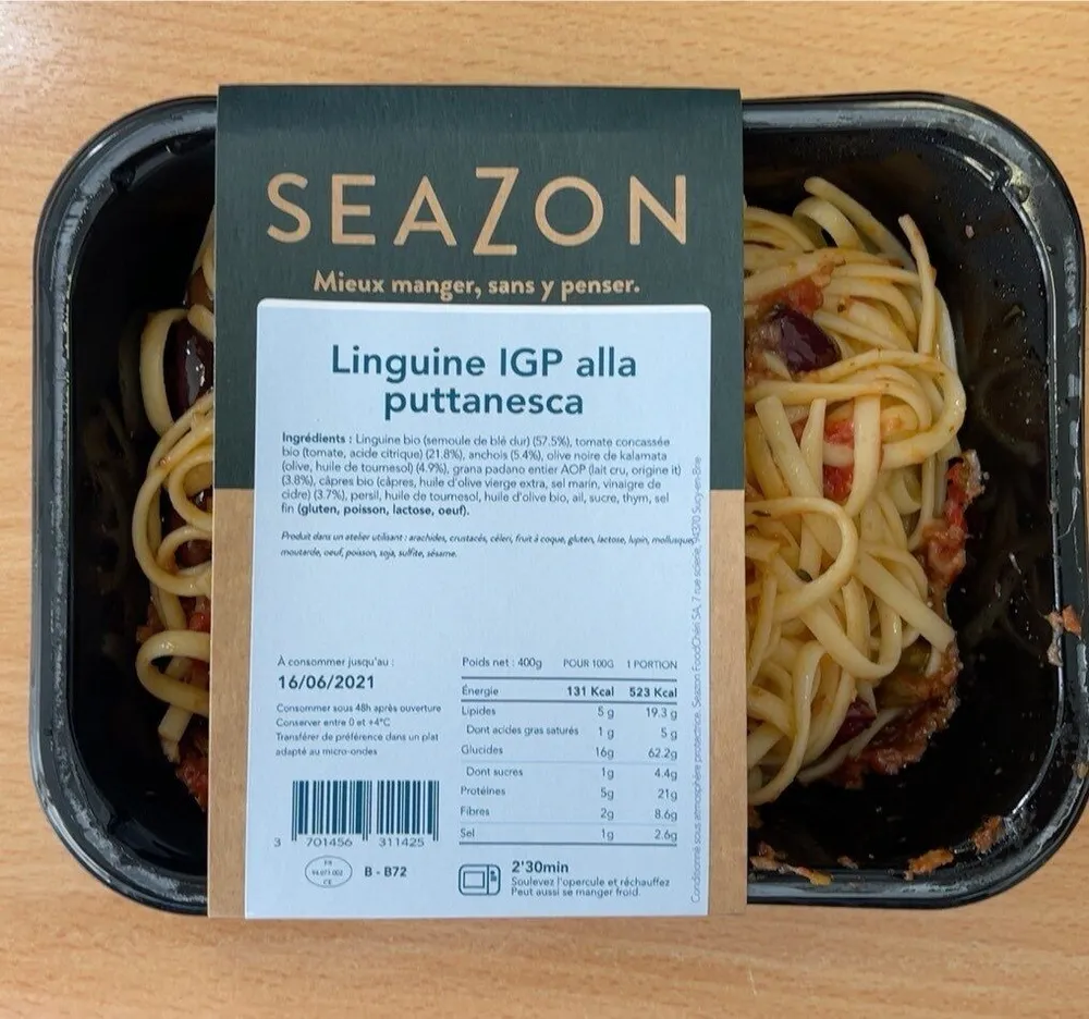 Linguine IGP alla puttanesca