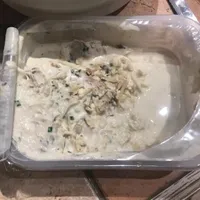 Keto pork à la crème de chou fleur