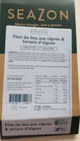 FIlet de lieu aux capres & tartare d’algues