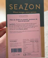 Filet de dinde au romarin pomme de terre et brocolie
