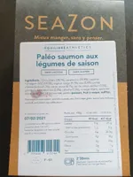 paleo saumon aux légumes