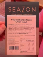 Poulet libanais façon Chich Taouk