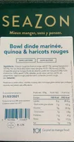Bowl dinde marinee