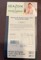 Risotto de fregola sarda, céléri & crème de cantal