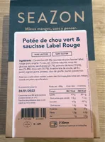 Potee de chou vert et saucisse label rouge