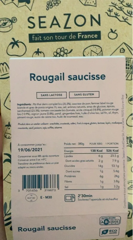 Rougail saucisse