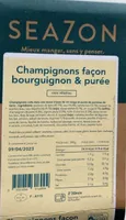 Champignons façon bourguignon