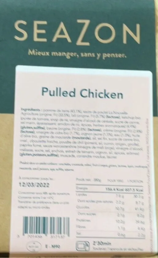 Pulled chicken