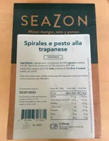 Spirales e pesto alla trapanese