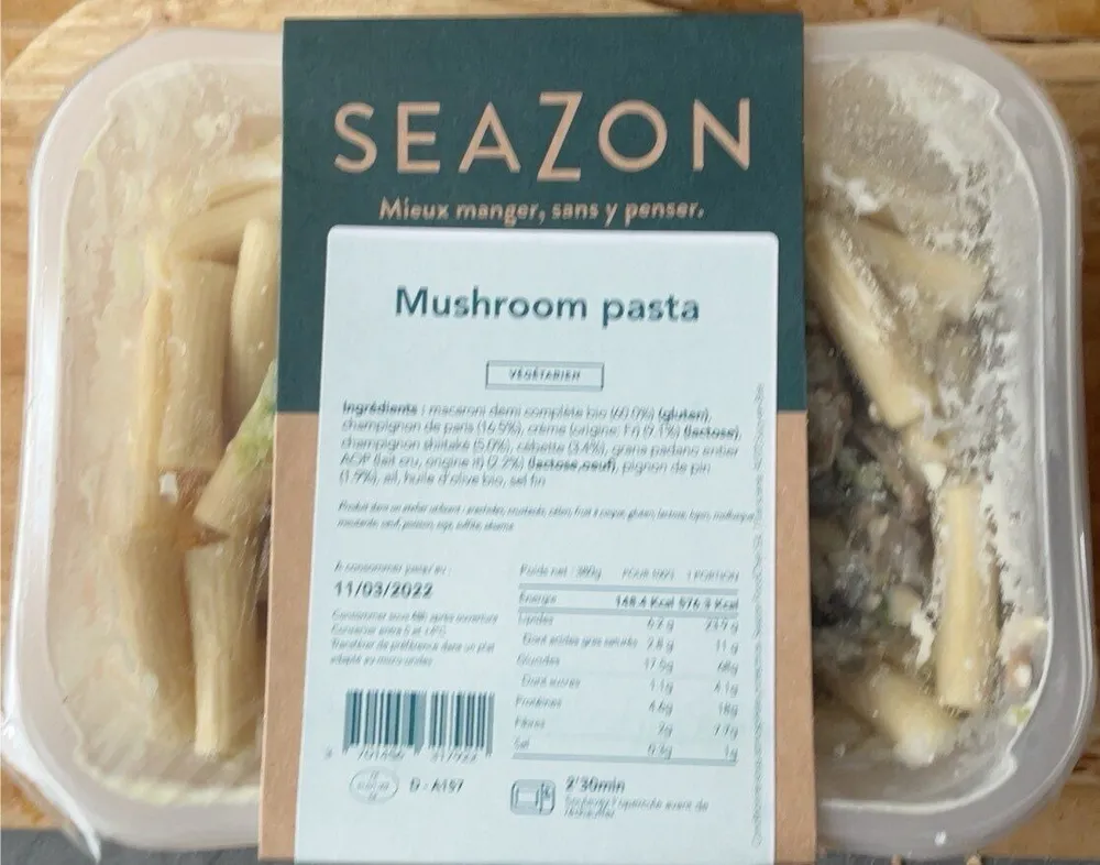 Mushroom pasta
