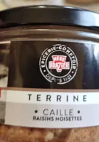 Caille raisin noisettes