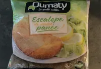 Escalope de poulet panes