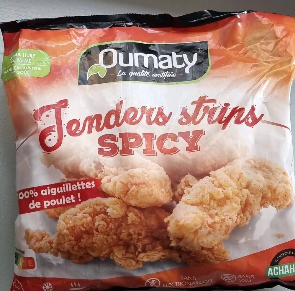 Tenders stripes spicy
