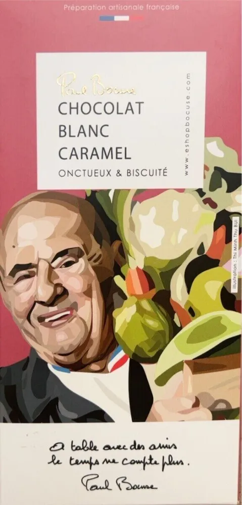 Chocolat blanc caramel
