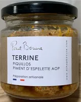 Terrine Piquillos Piment d’espelette AOP