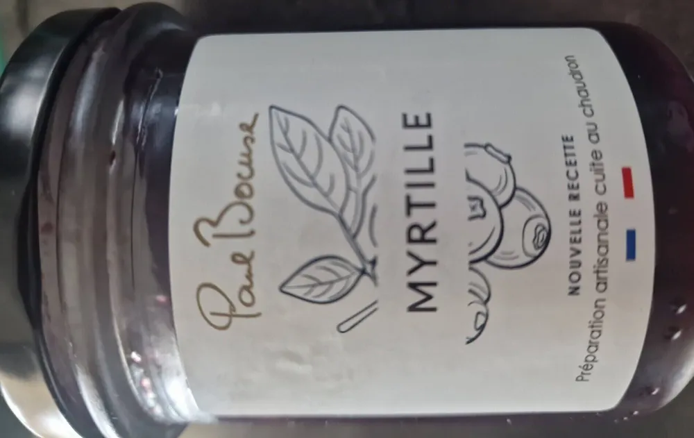 Confiture myrtille