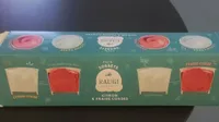 Glace citron et fraise