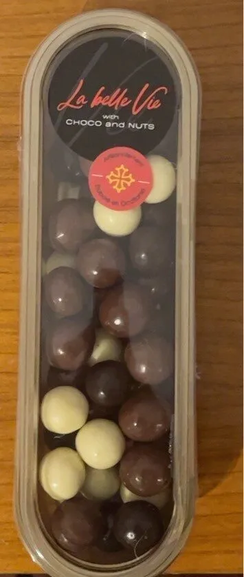 Noisettes au chocolat trio