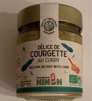 Délive de courgette au curry