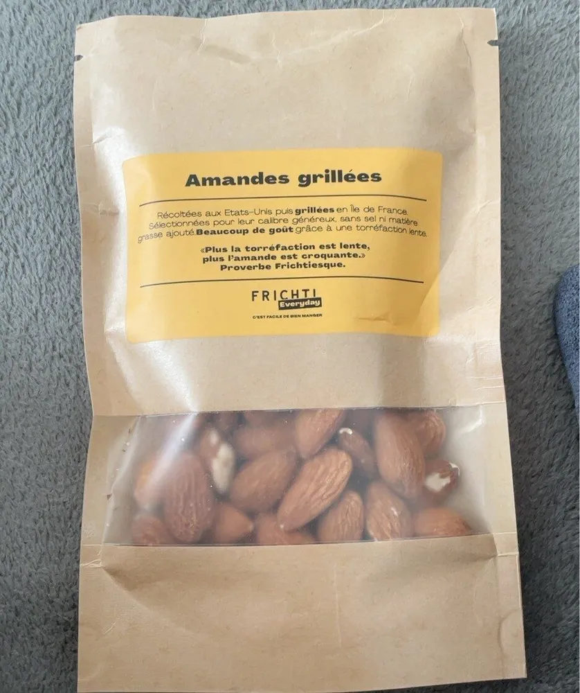 Amandes grillées