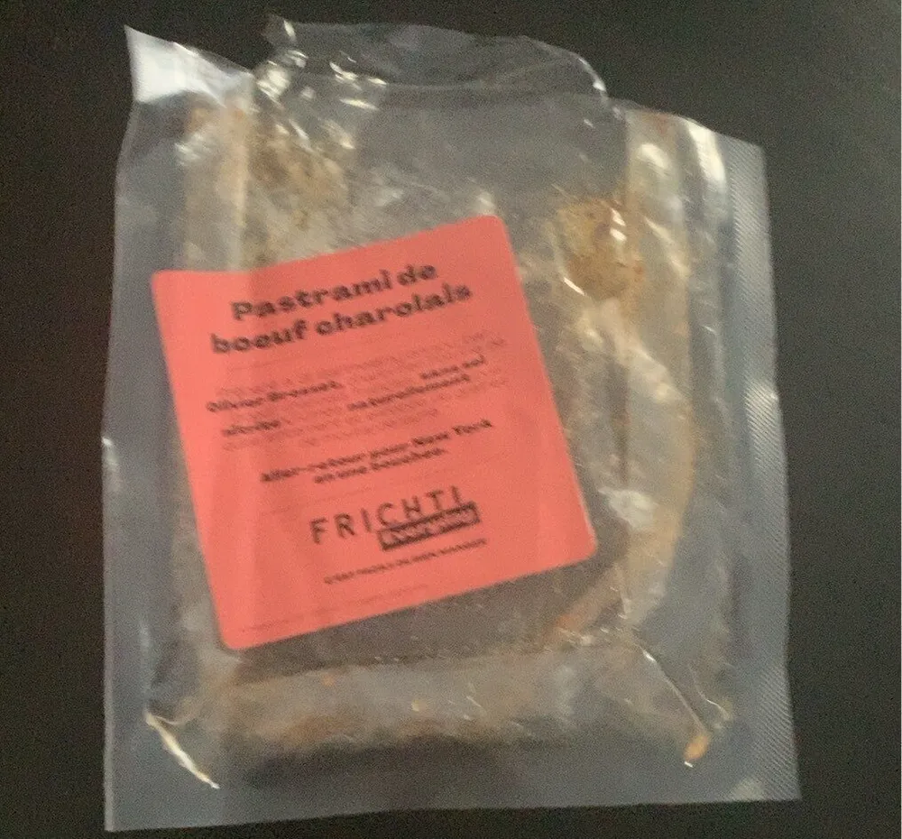 Pastrami de boeuf charolais