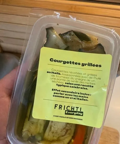 Courgettes grillées