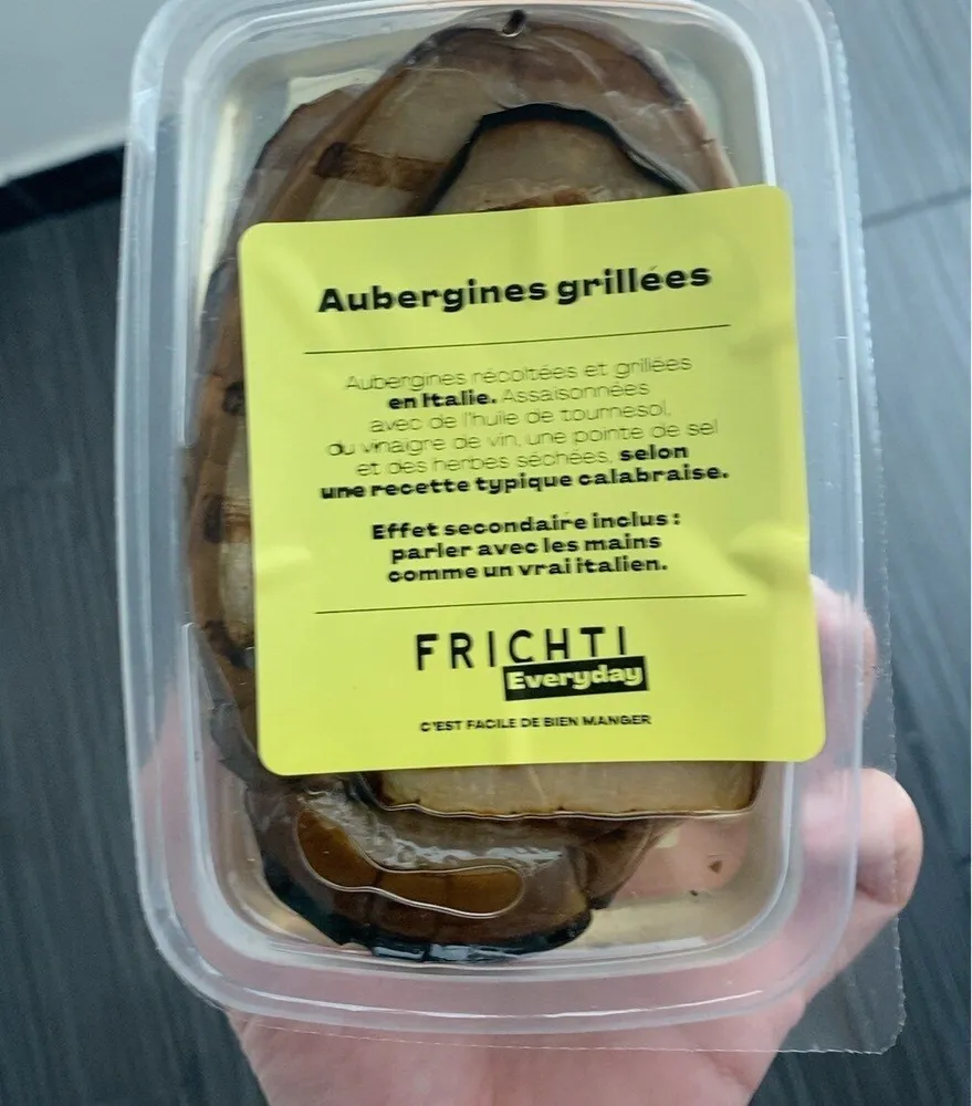 Aubergines grillées