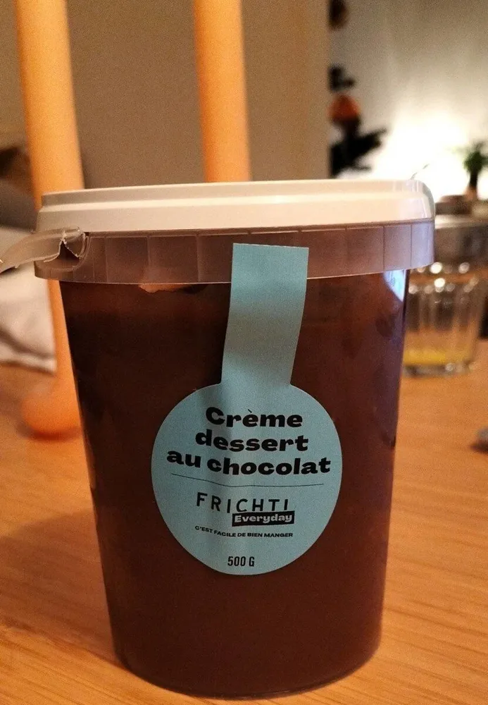 Crème dessert au chocolat