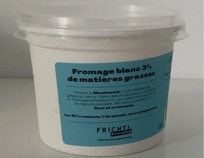 Fromage boanc 3% de matières grasses