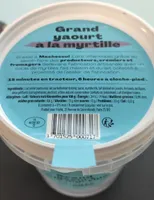 Grand yaourt à la myrtille