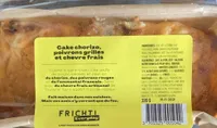 Cake Chorizo, poivrons grilles et chevre frais