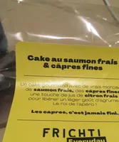 Cake au saumon frais et câpres