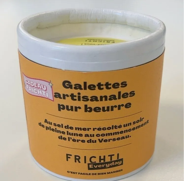 Galettes artisanales pur beurre