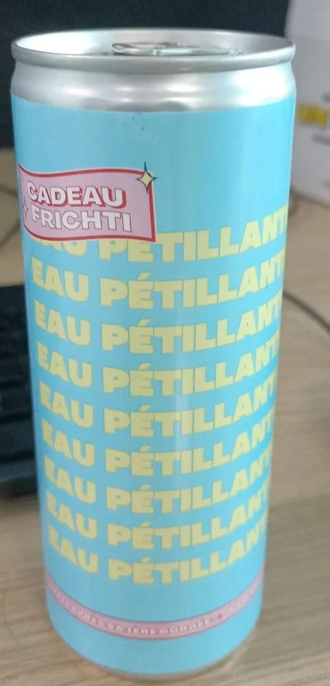 Eau pétillante au CBD