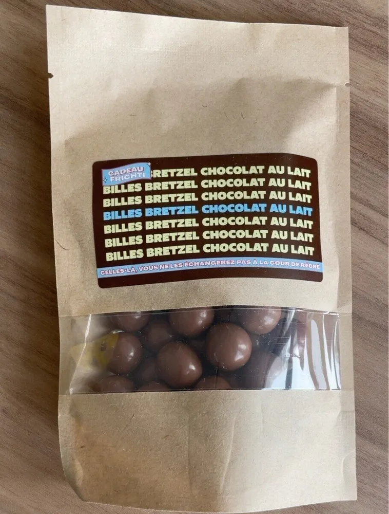 Billes bretzel chocolat au lait