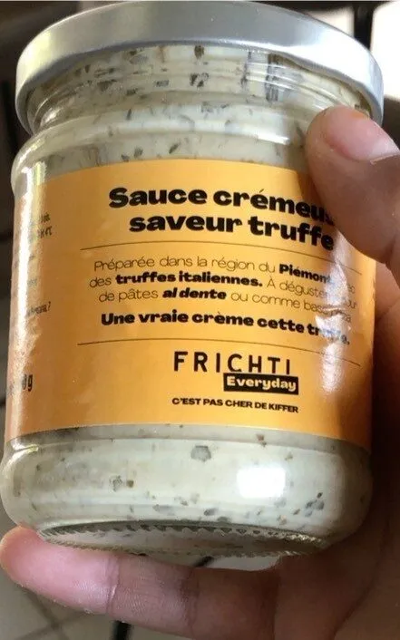 Sauce cremeuse saveur truffe