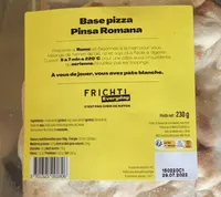 Base pizza pinsa romana