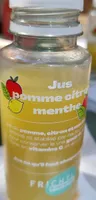 Jus de pomme citron menthe