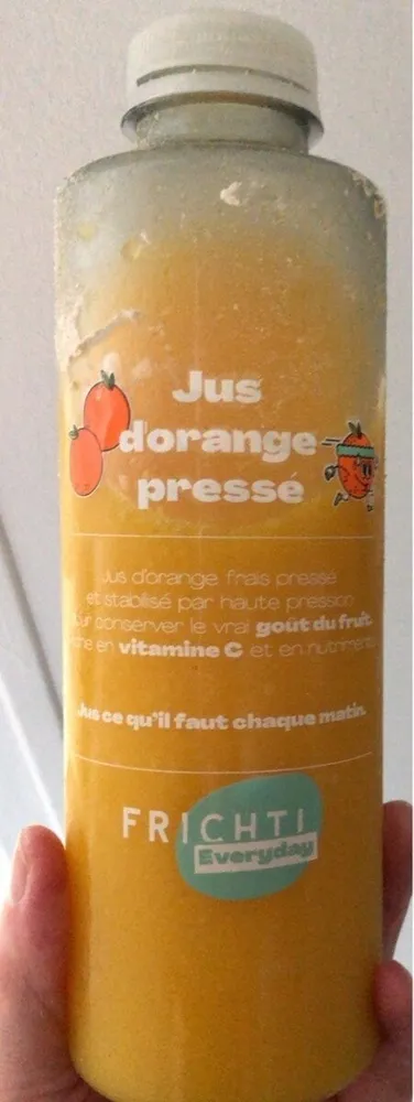 Jus dorange presse